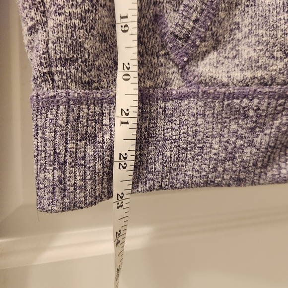 American Eagle Purple Zip Up Hoodie Jacket Womens Size M #T455 - Picture 5 of 8